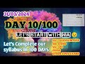 Day10100  yehh its our day 10 of 100 days  waoo gzb yrr  if you late  start now 