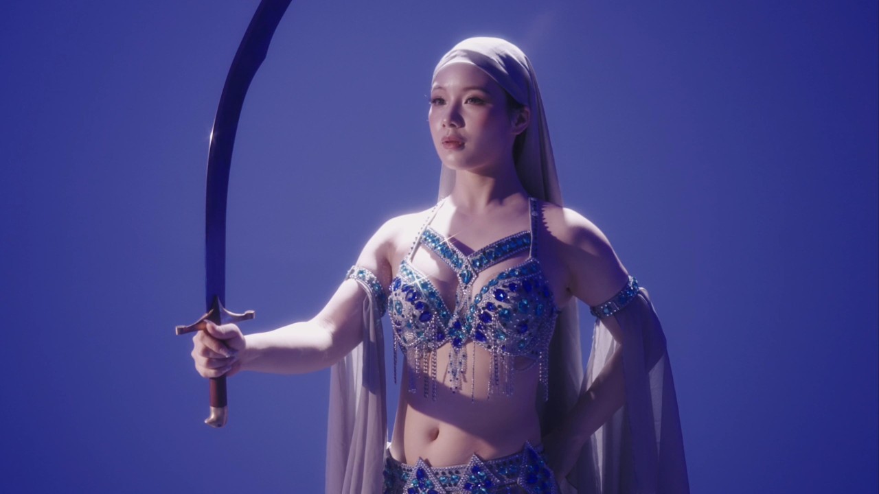 Slow Blade Belly Dance | Moon & Blade Chant 【JODY Choreo】Tribal