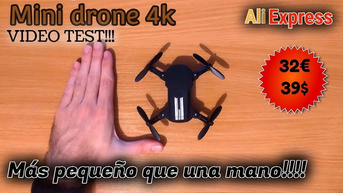 GoolRC Mini dron S89 para niños, dron plegable WiFi FPV con cámara 4K HD  para adultos, cuadricóptero RC con giro 3D, modo sin cabeza, retención de