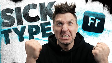 Make your titles WAY COOLER with Adobe Fresco.