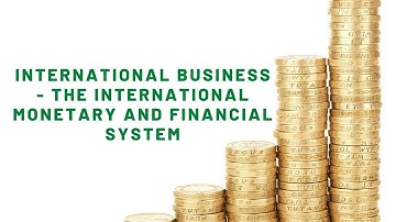 EPPM2033 International Monetary and Financial System