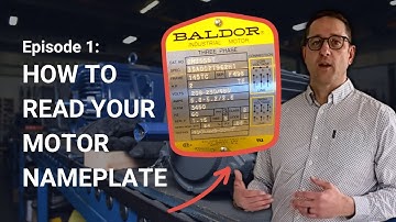 How to Read a Motor Nameplate