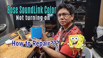 Bose SoundLink Color Not turning on, How to Repair?