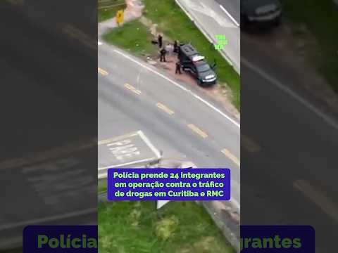 Megaoperação detona facção criminosa com prisão de 24 criminosos em #Curitiba e região #policiacivil