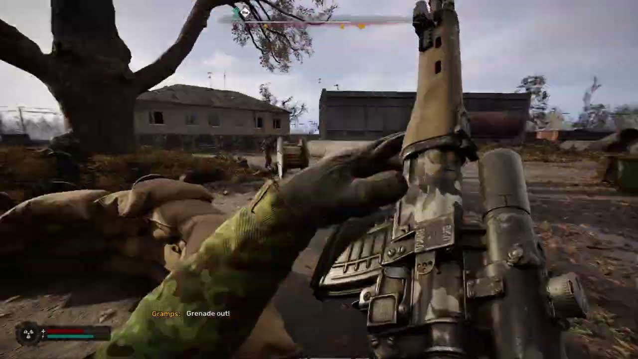 STALKER 2 Defending Yanov Station against Monolith attack