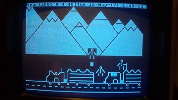 Atari 8-Bit ATASCII Break Movie: RAMBONE