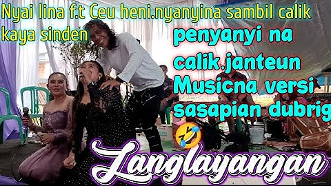MIDUA CINTA//LANGLAYANGAN || NYAI LINA f.t CEU HENI || LIVE SHOW CIKAREUMBI