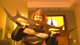 Klingon spoken tour of my home: juHwIj! (in costume, with subtitles)