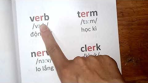 Đánh vần tiếng anh học cùng con: Bài 10: Khi nào er đọc là /3:/?