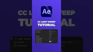 Create Stunning Light Sweep Effect In After Effects  Logo Animation Tips