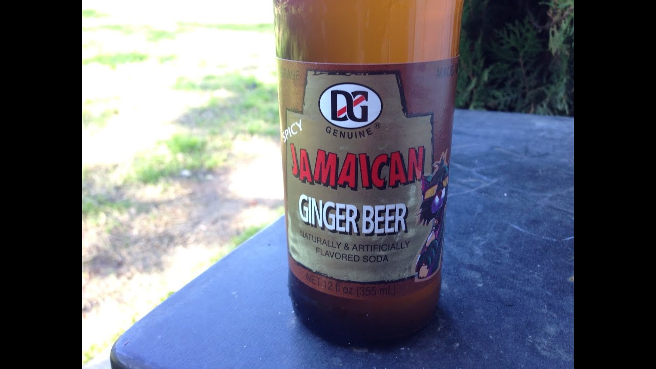 DG Genuine Spicy Jamaican Ginger Beer Review YouTube