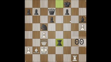 Puzzle 579 : Mate in 2 #10secchallenge #puzzle #matein2 #chess
