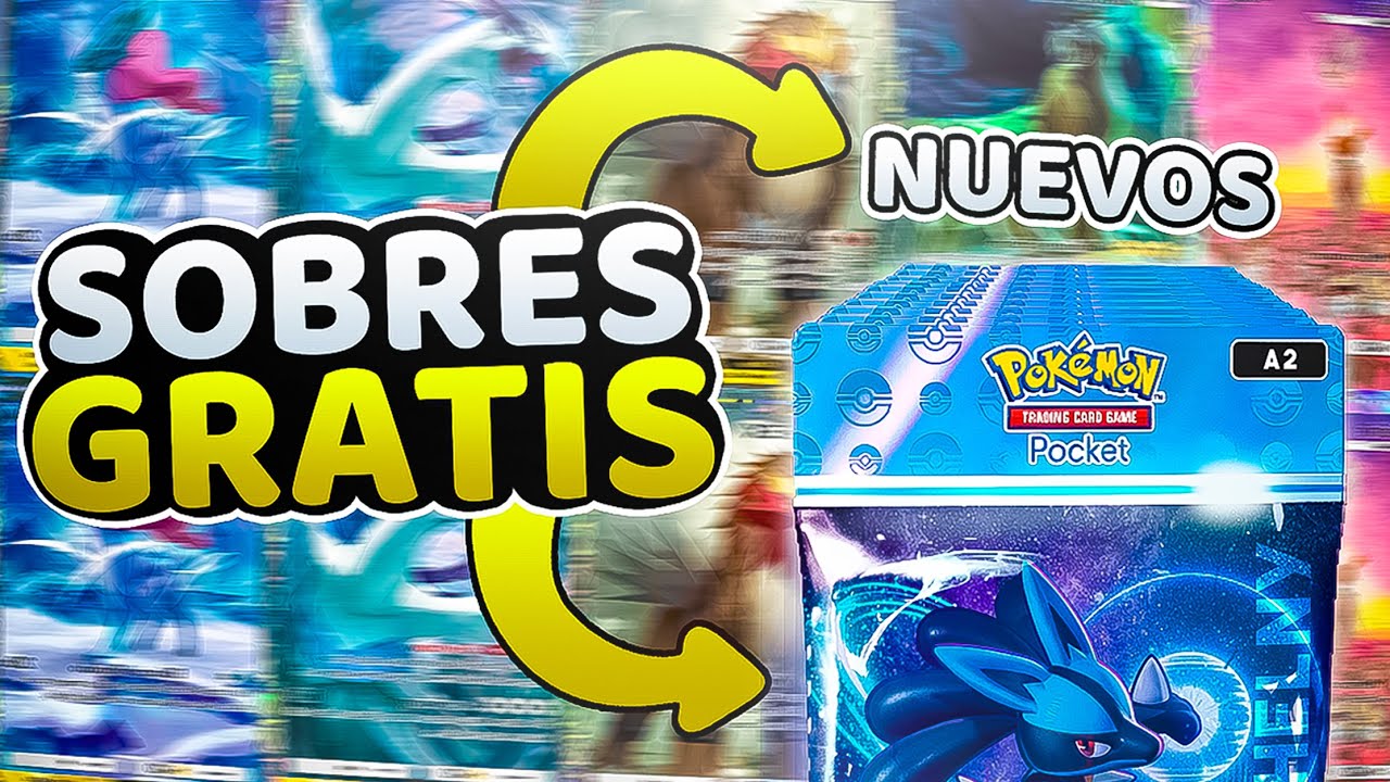 ¡RECLAMA NUEVOS SOBRES GRATIS y RELOJES DE ARENA en POKÉMON TCG POCKET ...