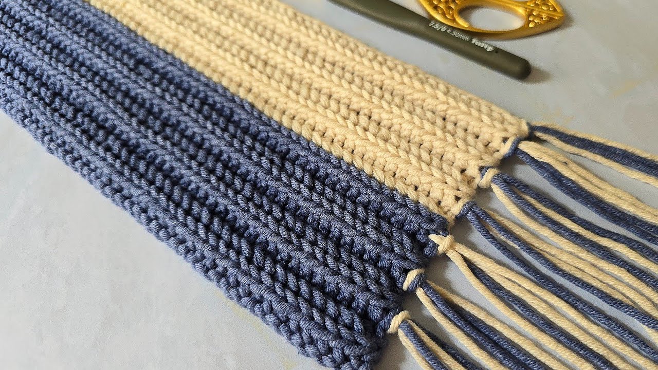 آموزش قلاب بافی آکادمینا - بافت شال قلاب بافی #بافتنی #آموزش_قلاب_بافی #قلاب_بافی #شال