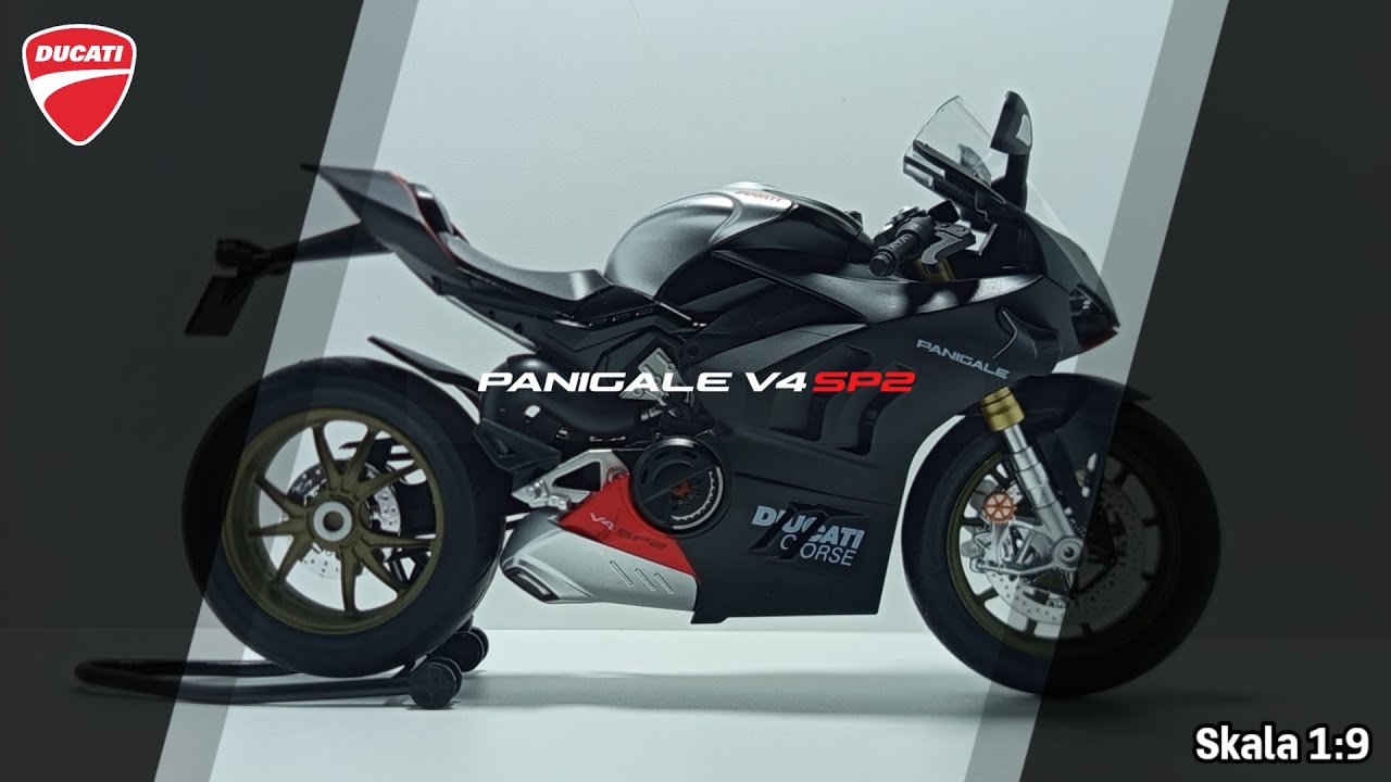 Unboxing and Review Diecast Ducati Panigale V4 SP2 - Skala 1:9