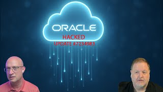 Will Oracle EVER admit their Cloud was hacked?