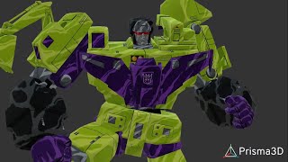 Devastator - test animation | TRANSFORMERS DEVASTATION 