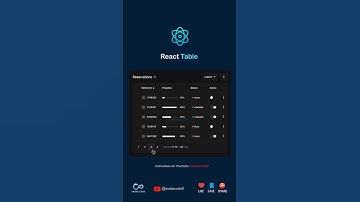 React Table #reactjs #UIUX #coding