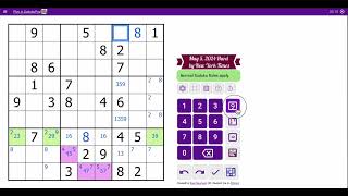Sudoku 2024 05 05 hard - UNDER 30'