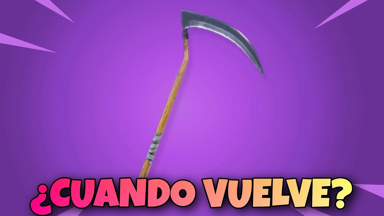 ¿CUANDO VUELVE LA GUADAÑA A FORTNITE? ¿CUANDO SALE EL PICO GUADAÑA EN ...