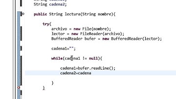 Tutoriales Java - Leer Archivos