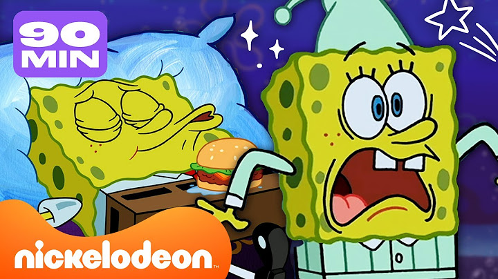 SpongeBob | 90 MINUTI di avventure NOTTURNE di SpongeBob 🌙 | Nickelodeon Italia