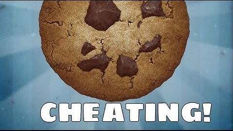 How to cheat on cookie clicker | pc version!
