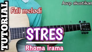 TUTORIAL Full melodi STRES -- RHOMA IRAMA