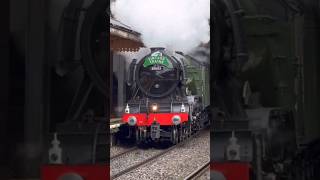 60103 “Flying Scotman” steams through Tyseley! #trainspotter #traintok #steamloco #flyingscotsman #f