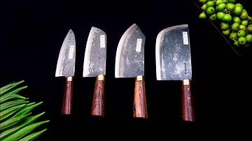 [Dao Phúc Sen] Bộ Dao bếp CB64 Đầy Đủ Chức Năng & Đẹp Độc Lạ _ Hàng Chuẩn  Của HTX Dao Phúc Sen