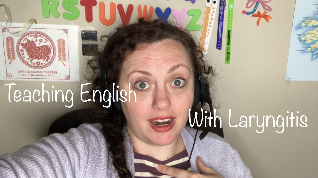 Teaching English...with Laryngitis! (Vlogmas 2019) 