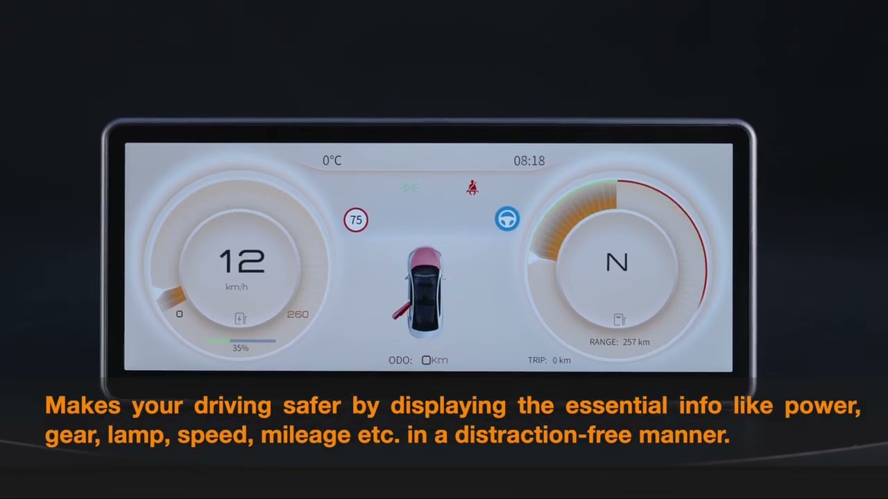 Für Tesla Modell 3 Y Dashboard Upgrade Modul mit Instrument Display  Integrierte Display Modell 3 Y 2017-2022 2023 auto Zubehör