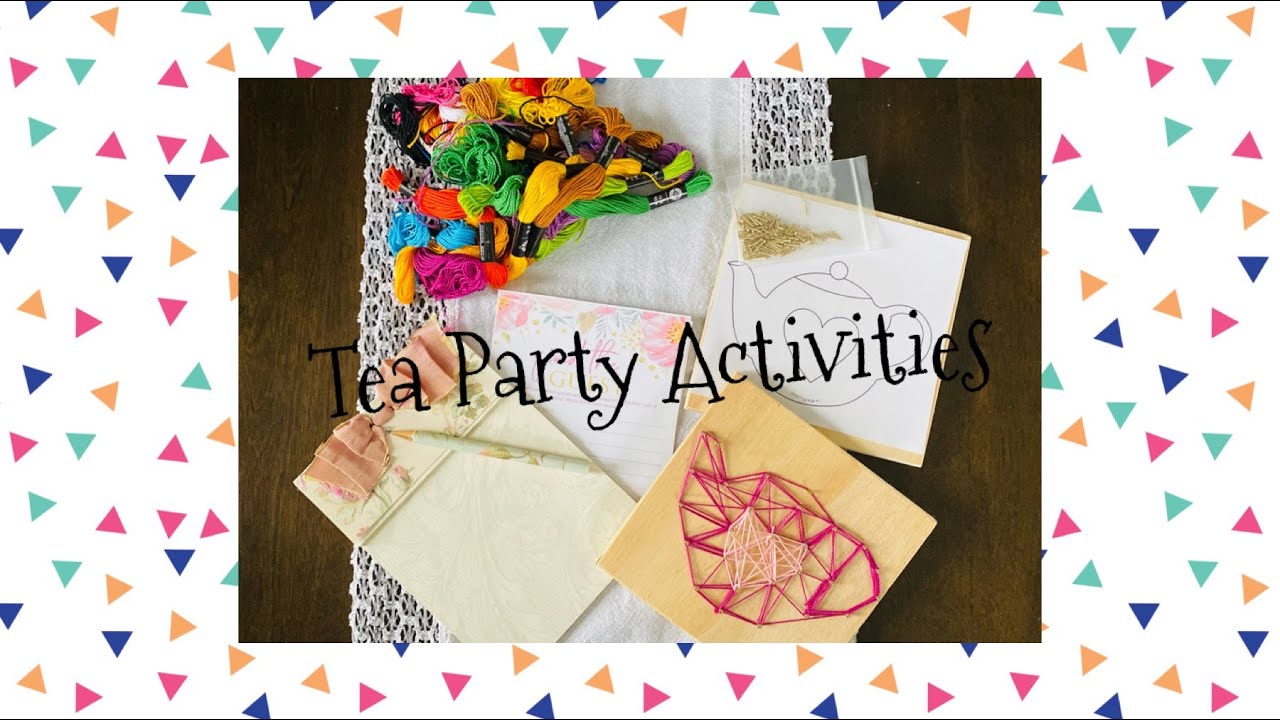 Tea Party Activities 