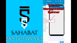 Sketchware - Spinner/Tutorial Menggunakan Spinner