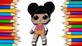 LOL Bebek Doll Hoops MVP \ LOL Bebek Çizim Boyaması \ Boyama Sayfası #renkliboyamalar #lol