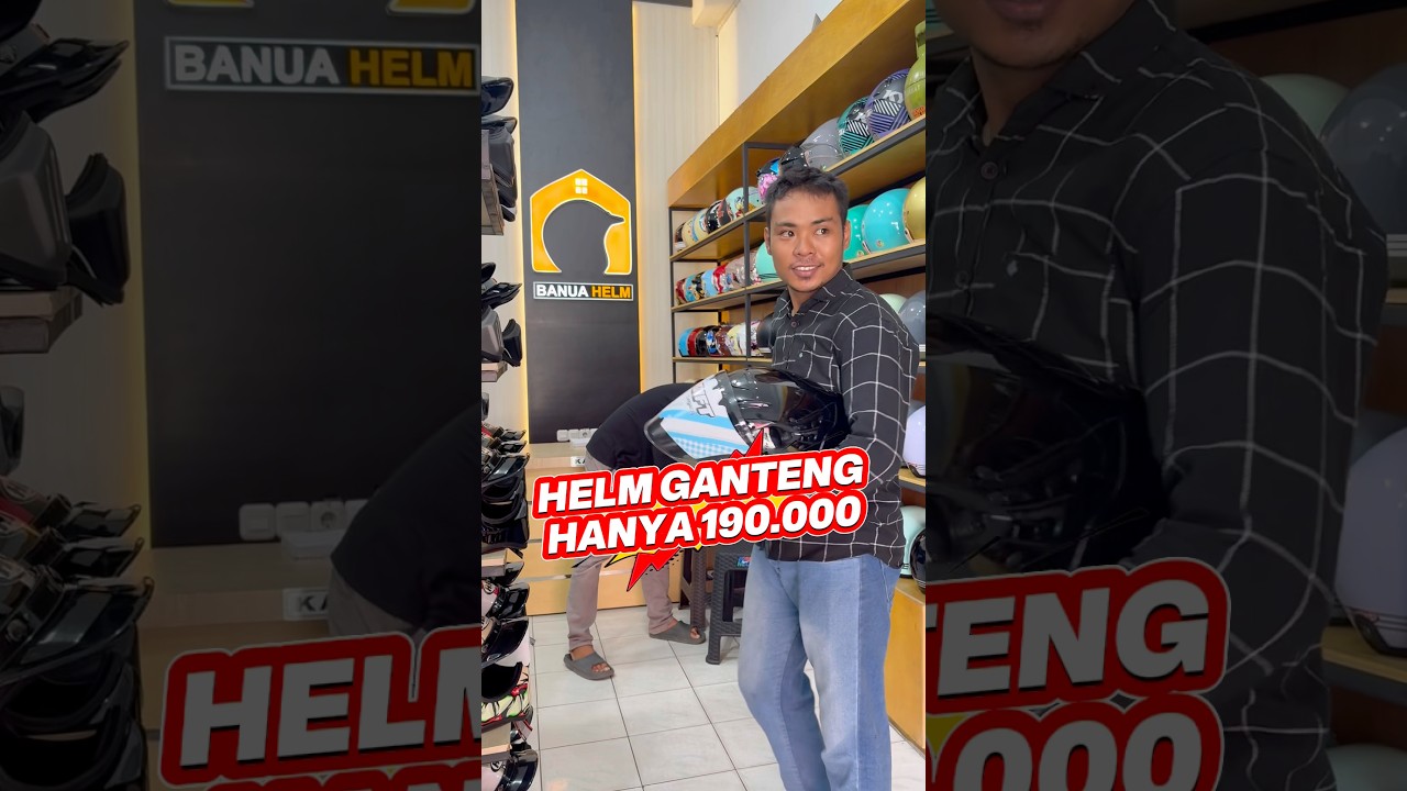 HELM GANTENG RAMAH DI KANTONG. gift legacy solusinya 