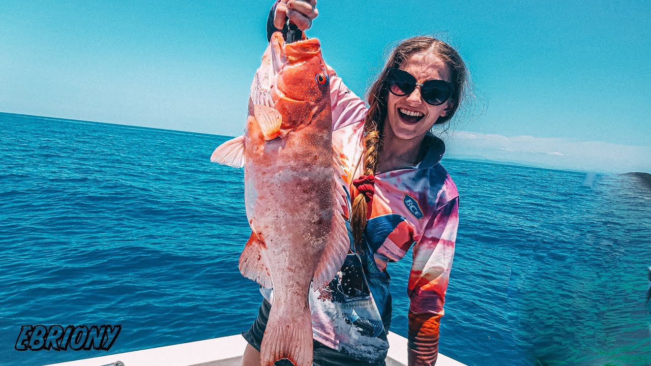 Fishing for Coral Trout on the Great Barrier Reef Handline Fishing