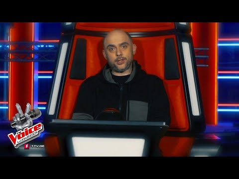 ვოისის მესამე მწვრთნელია ნიკოლოზ რაჭველი | The Voice Georgia