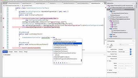 12 - Developing a Video Portal With Blazor - Creating the Video Indexer Controller