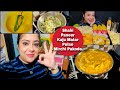 Mukbang cooking shahi paneer kaju matar pulao mirchi pakode  inko diya surprise  vlogs pv38