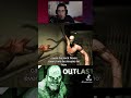 Heart attack on Stream!?!? Outlast #scarygaming #youtube #horrorgaming