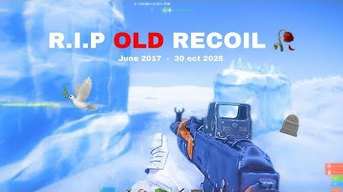 𝙂𝙤𝙤𝙙𝙗𝙮𝙚 𝙤𝙡𝙙 𝙧𝙚𝙘𝙤𝙞𝙡... 🕊️ (𝙧𝙪𝙨𝙩 𝙥𝙫𝙥 𝙢𝙤𝙣𝙩𝙖𝙜𝙚)