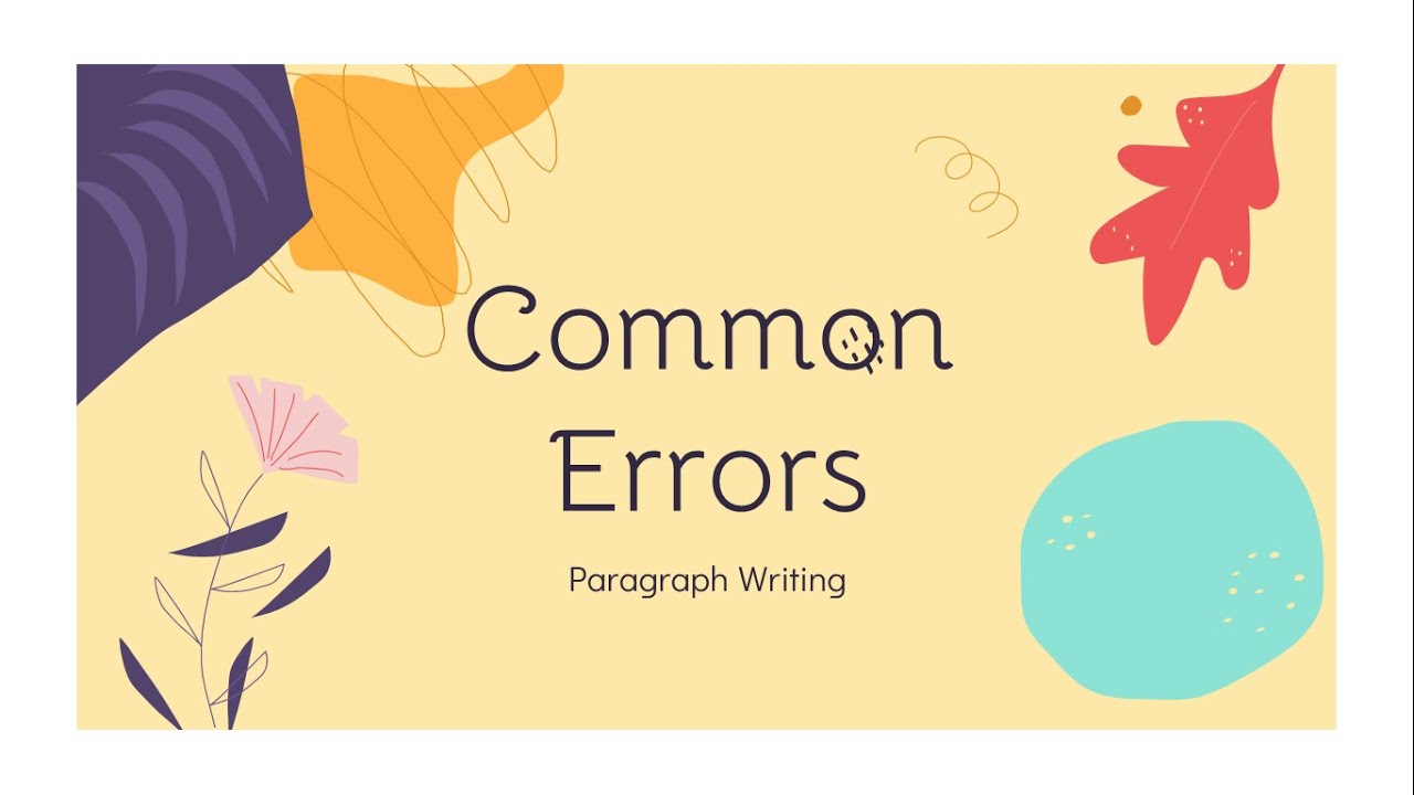 Common Errors