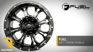 Fuel Matte Black Krank Wheels