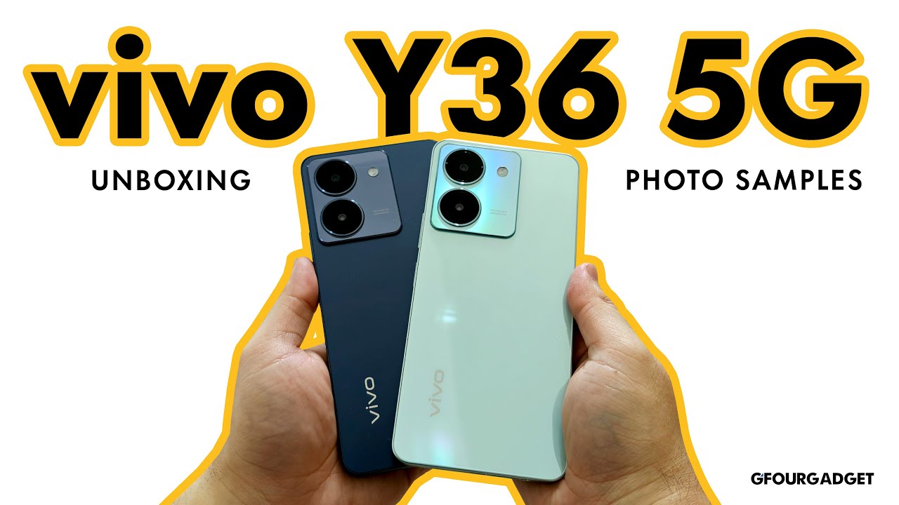 vivo Y36 Unboxing, First Impressions, Camera Samples - Punch-hole on a Y  Series phone!