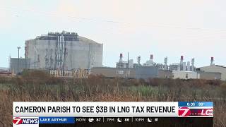 Cameron Parish expected to collect more than $4 billion in property taxes over next decade as LNG...