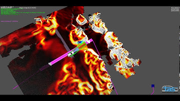 Autonomous Navigation - Visualization of the Tentacles Approach