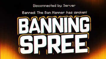 CATCHING HACKERS! - BANNING SPREE! (Minecraft 1.8 Hackers)
