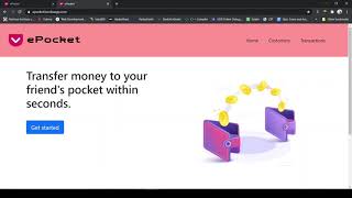 Basic Banking System | ePocket | Web Development | GRIP | The Sparks Foundation | #GRIPAPRIL21
