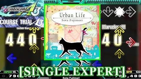 【DDR A3】 Urban Life / Sota Fujimori [SINGLE EXPERT] 譜面確認+Clap